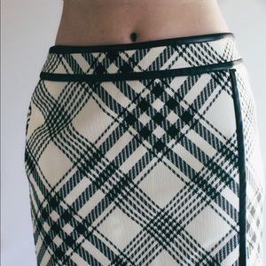 Mid Length Patterned Skirt